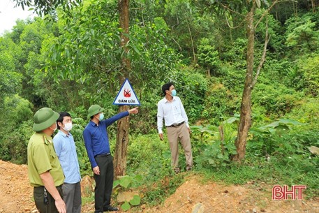 Căng sức phòng, chống cháy rừng nơi nắng nóng nhất Hà Tĩnh