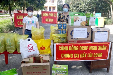 Cộng đồng OCOP Hà Tĩnh chung tay ủng hộ phòng chống dịch Covid 19