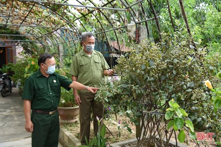 Cựu chiến binh góp sức xây dựng nông thôn mới ở xã vùng biển Hà Tĩnh