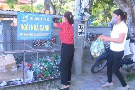 Ngôi nhà xanh – Điểm sáng trong phòng chống rác thải nhựa