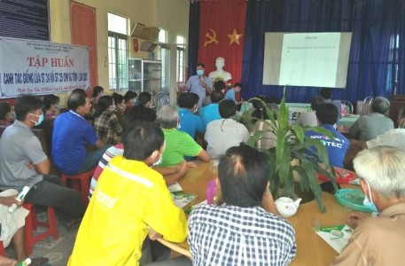 Bạc Liêu: Tập huấn quy trình canh tác giống lúa ST24, ST25 cho vụ lúa - tôm 2020