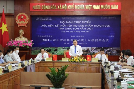 Lạng Sơn: Xúc tiến, quảng bá kết nối tiêu thụ sản phẩm thạch đen năm 2021