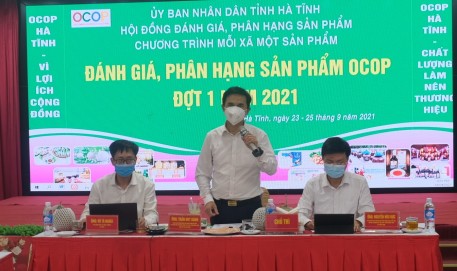 OCOP Hà Tĩnh: Đánh giá, phân hạng 31 sản phẩm đợt 1/2021