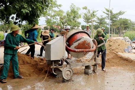 An Hòa Thịnh tập trung xây dựng xã nông thôn mới nâng cao