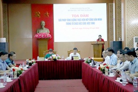 Tọa đàm về tăng cường thực hiện nếp sống văn minh trong tổ chức việc cưới, việc tang