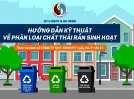 Hướng dẫn kỹ thuật phân loại chất thải rắn sinh hoạt