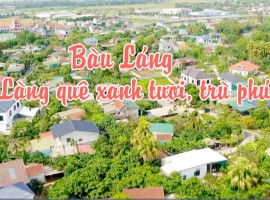 Bàu Láng   Làng quê xanh tươi, trù phú